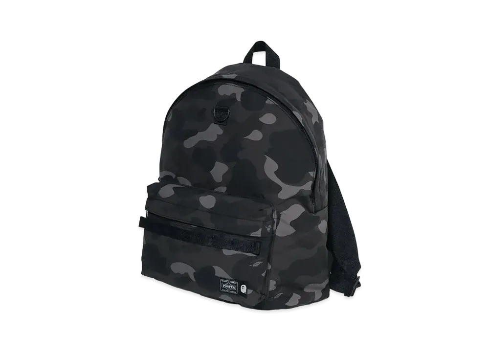 A BATHING APE x PORTER Packable Day Pack "Black"