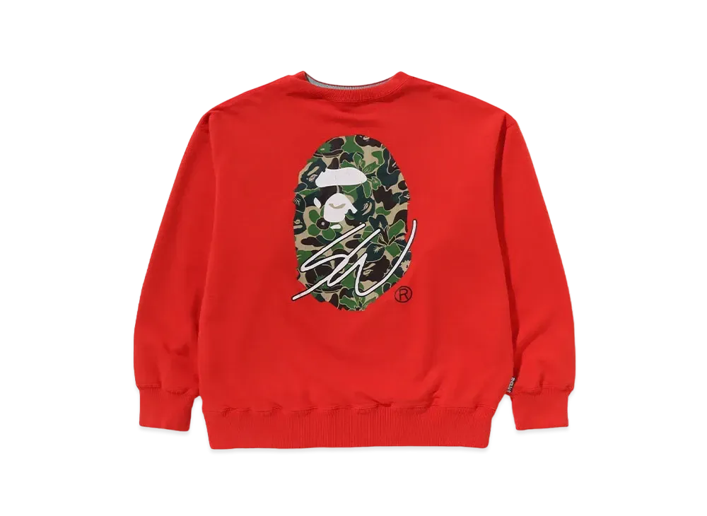 A BATHING APE x Sean Wotherspoon 4Way Crewneck "Red/Blue"