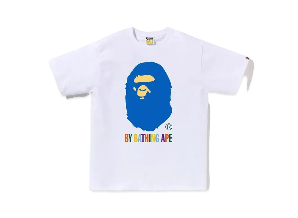 A BATHING APE Colors By Bathing Ape Tee "White"