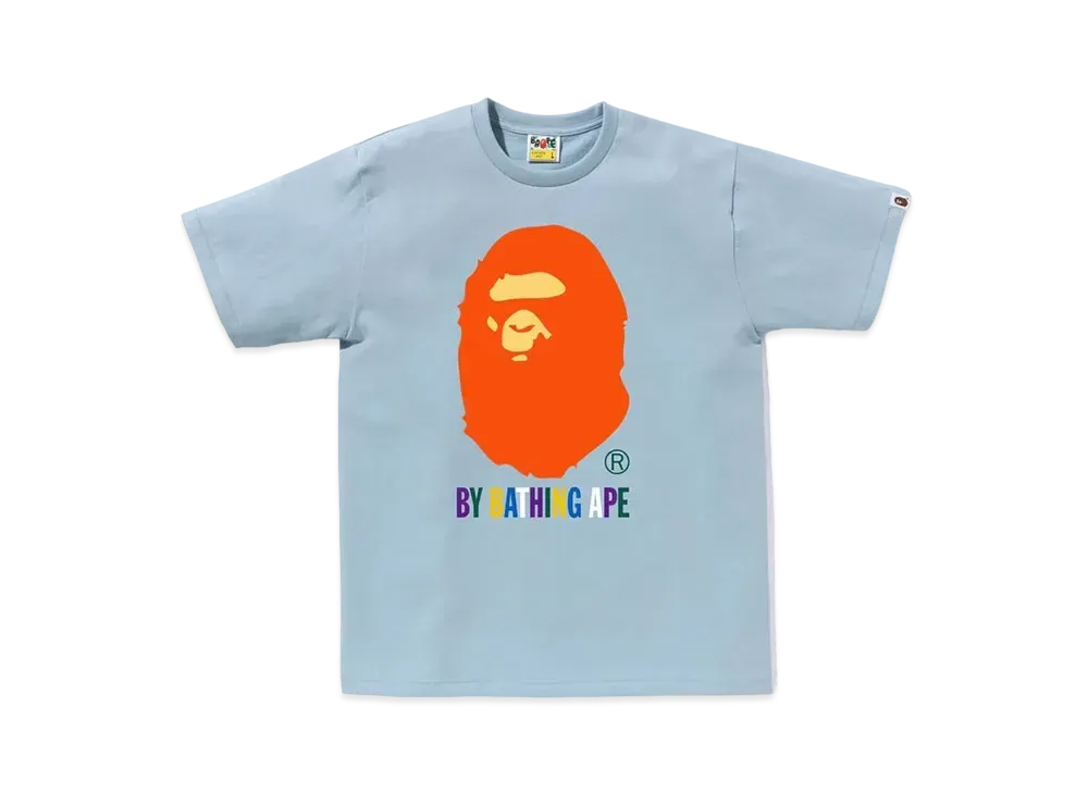 A BATHING APE Colors By Bathing Ape Tee "Sax"