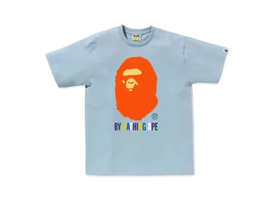 A BATHING APE Colors By Bathing Ape Tee "Sax"