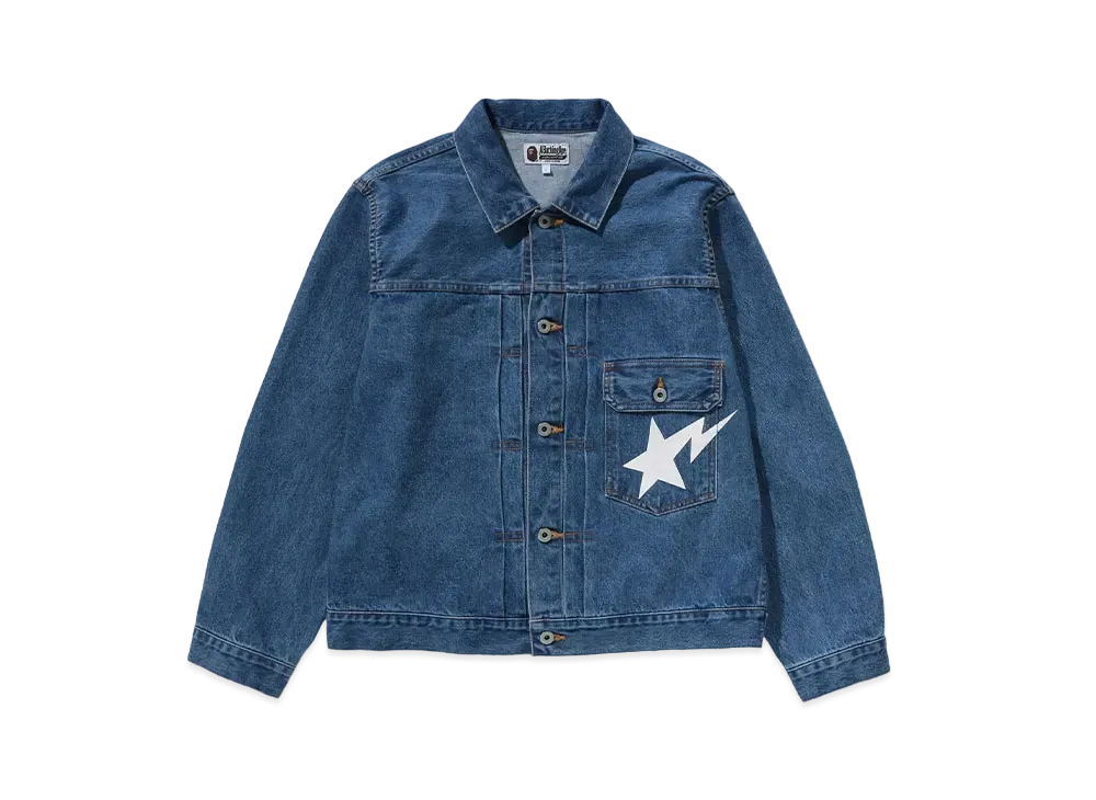 A BATHING APE STA Denim Jacket "Indigo"