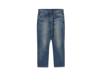 A BATHING APE Damage Denim Pants "Indigo"
