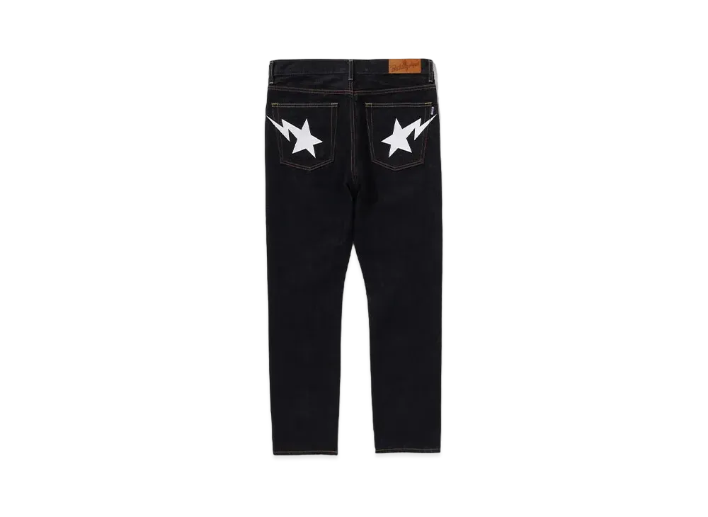 A BATHING APE STA Denim Pants "Indigo"