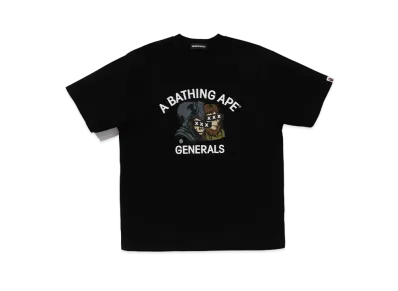A BATHING APE x GOD SELECTION XXX General Tee "Black"