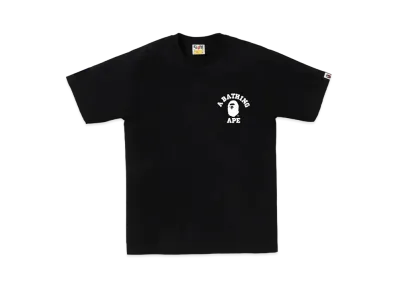 A BATHING APE Bapec Online ExclusiveBicolor College Ats Tee "Black"