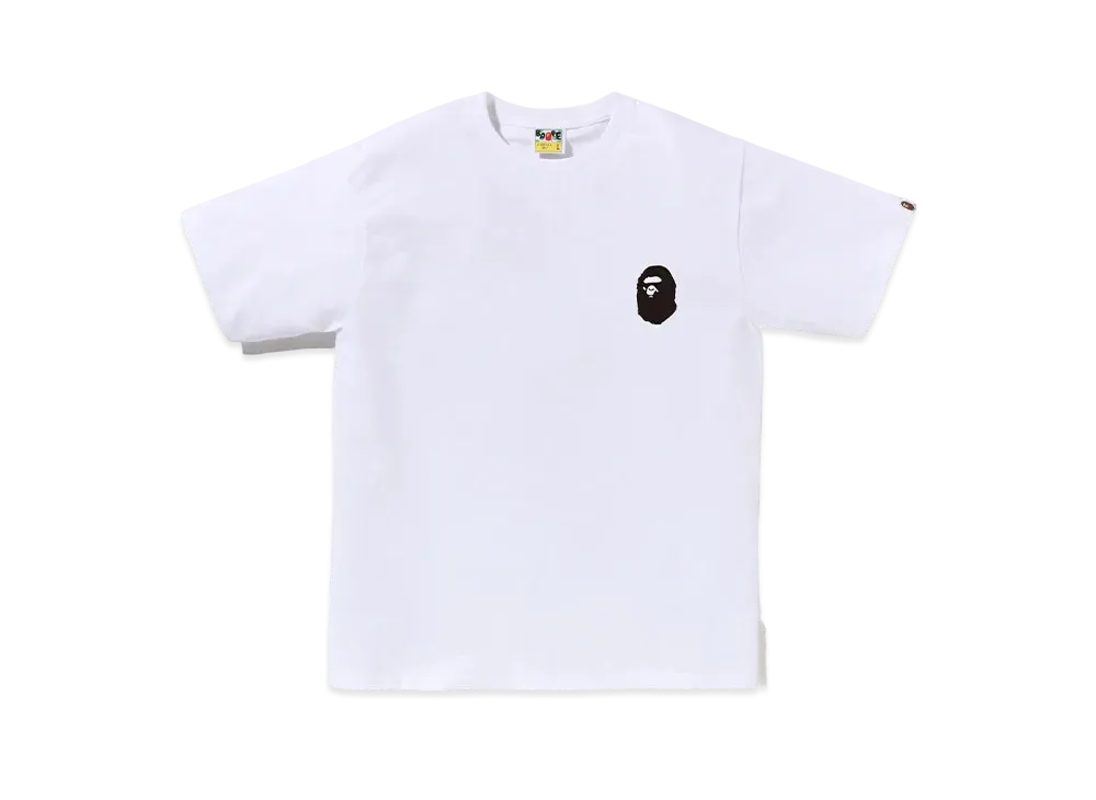 A BATHING APE Bapec Online ExclusiveBicolor Multi Logo Tee "White"