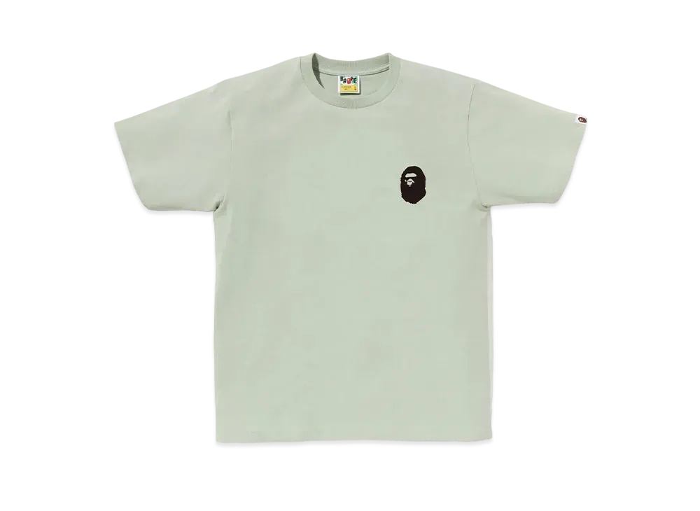 A BATHING APE Bapec Online ExclusiveBicolor Multi Logo Tee "Green"
