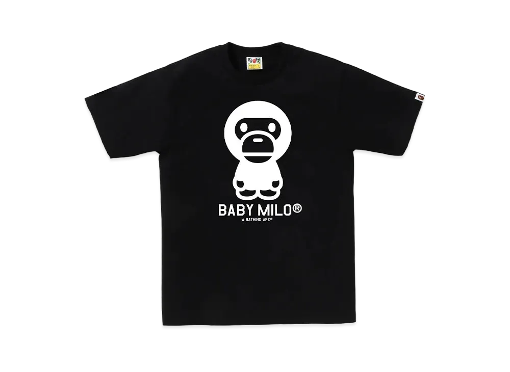 A BATHING APE Bapec Online ExclusiveBicolor Baby Milo Tee "Black"