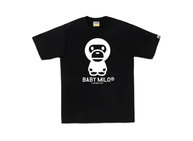 A BATHING APE Bapec Online ExclusiveBicolor Baby Milo Tee "Black"