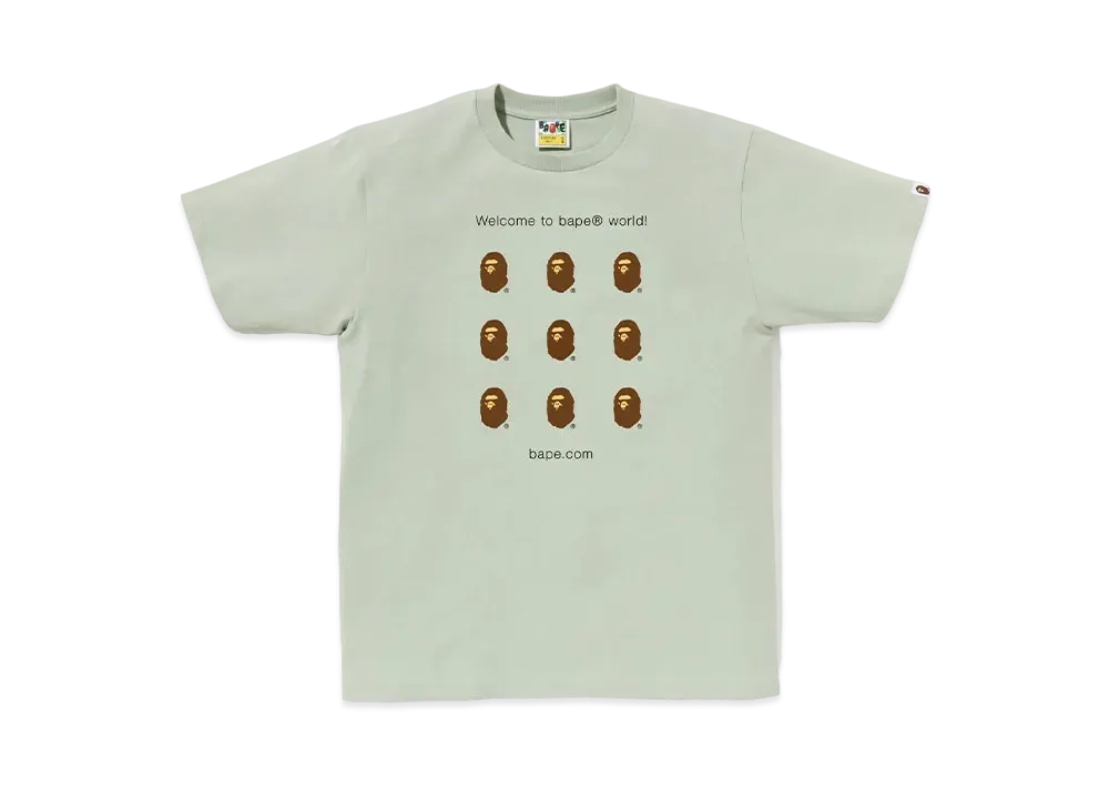 A BATHING APE Bapec Online ExclusiveBape.Com Tee "Green"