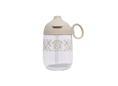 A BATHING APE BAPE KIDS x KINTO Baby Milo Straw Mug "Ivory"