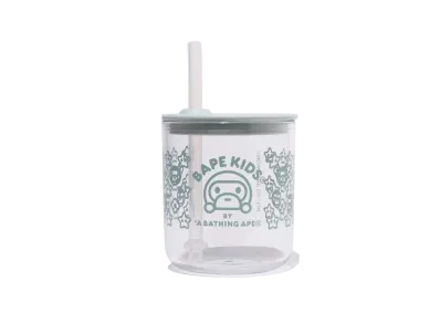 A BATHING APE BAPE KIDS x KINTO Baby Milo Straw Cup "Sax"
