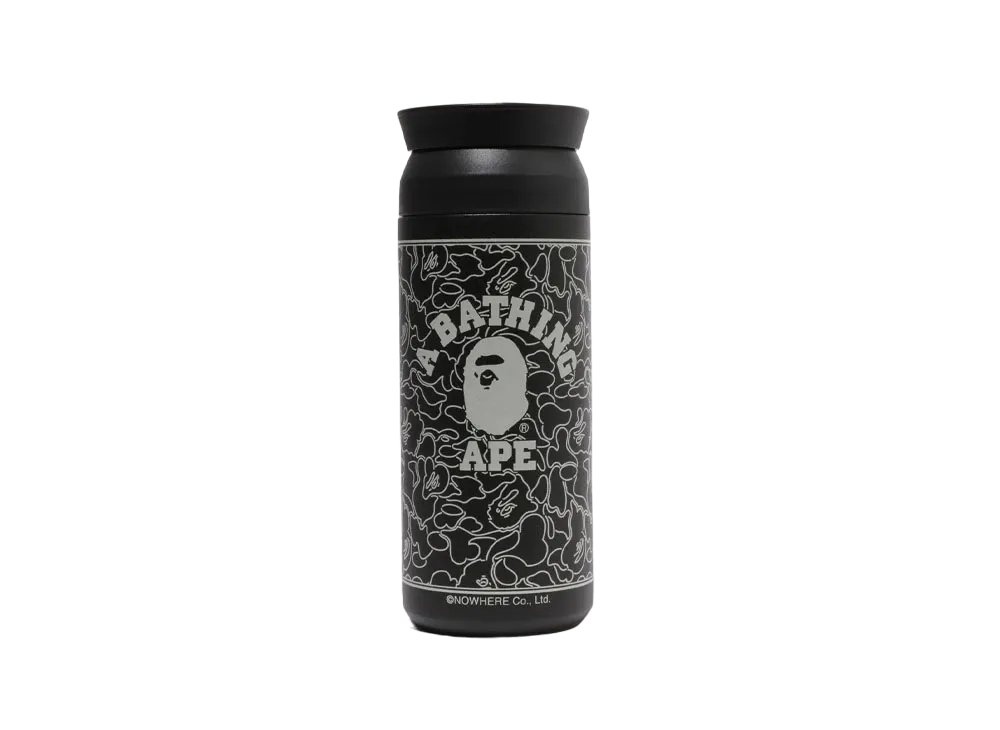 A BATHING APE BAPE KIDS x KINTO Abc Neon Camo Tumbler "Black"