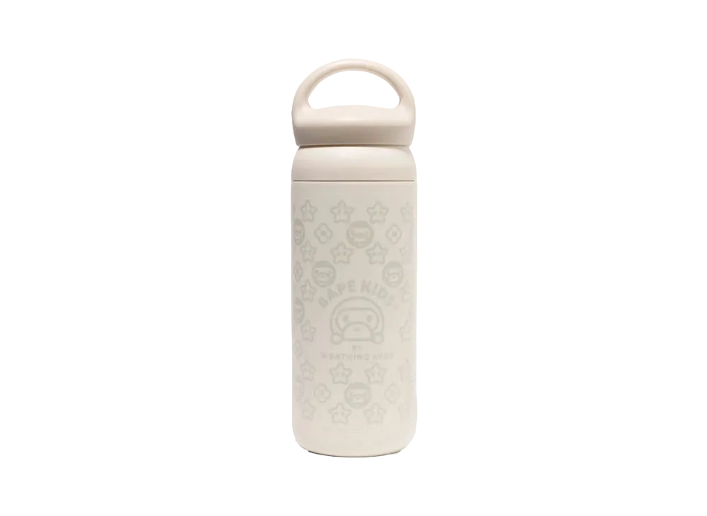 A BATHING APE BAPE KIDS x KINTO Baby Milo Tumbler "Ivory"