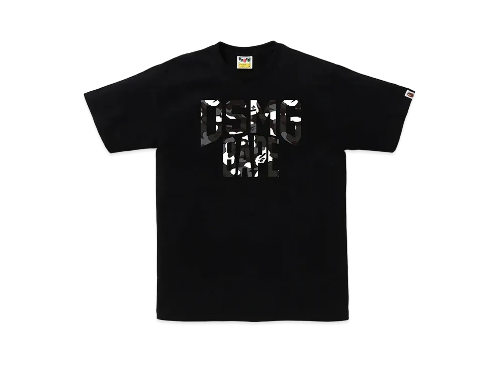 A BATHING APE Bape Store Dsmg NYC Logo Tee "Black"