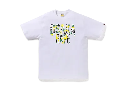 A BATHING APE Bape Store Osaka NYC Logo Tee "White"