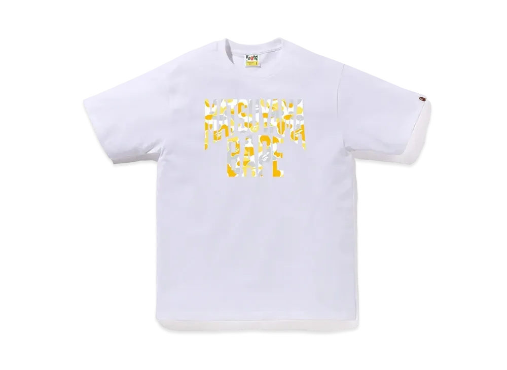 A BATHING APE Bape Store Matsuyama NYC Logo Tee "White"
