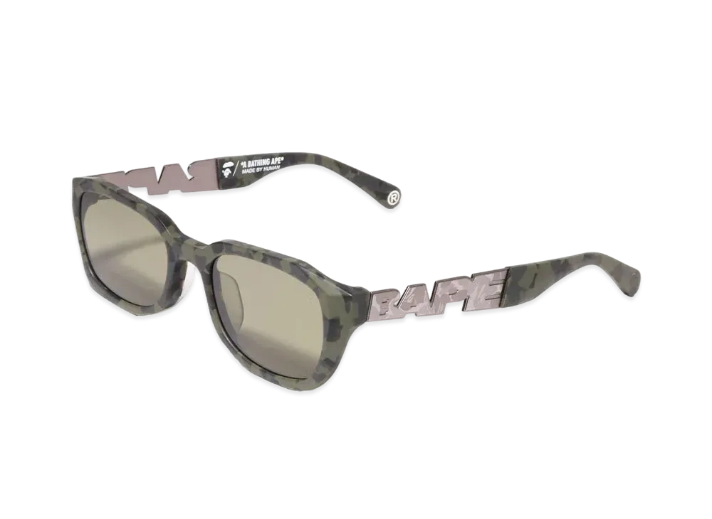 A BATHING APE Sunglasses #19 "Olive Drab"