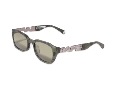 A BATHING APE Sunglasses #19 "Olive Drab"
