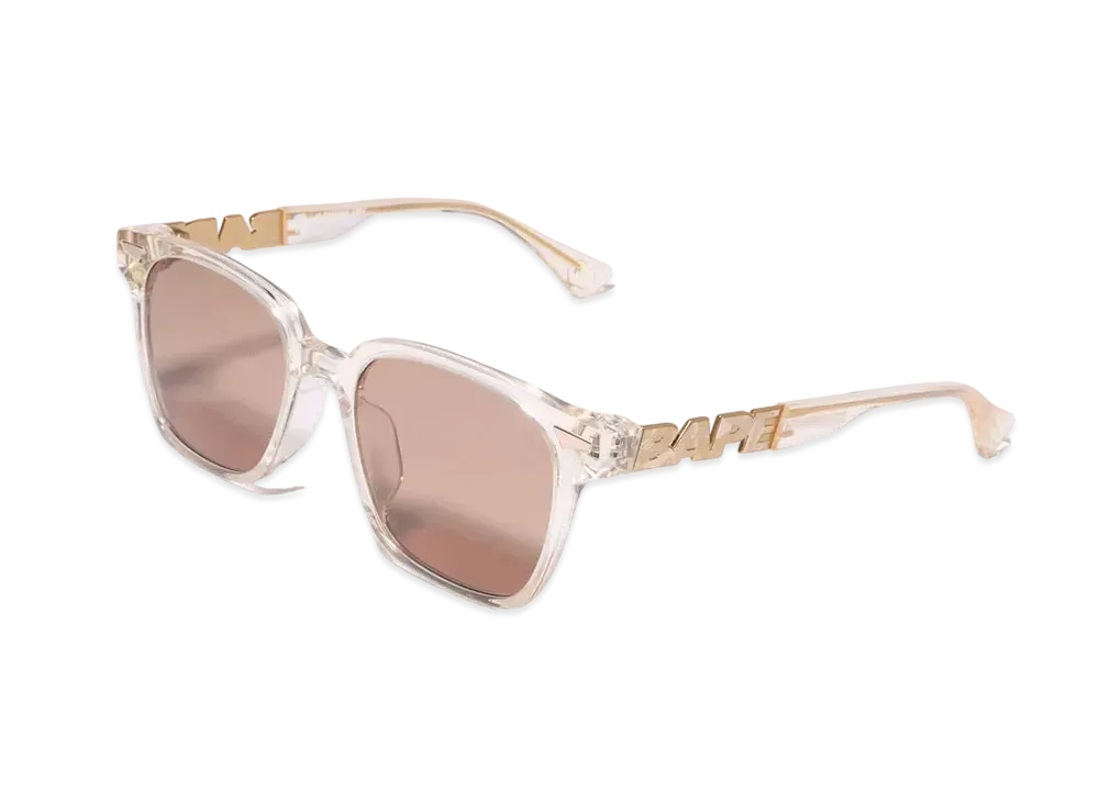 A BATHING APE Sunglasses #28 "Gray"