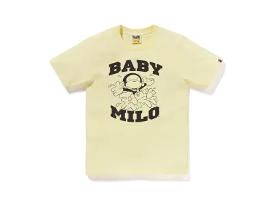 A BATHING APE Milo Playing In The Water Tee "Yellow"
