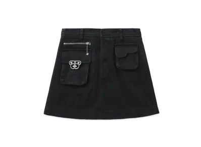 A BATHING APE Bapy Cargo Miniskirt "Grey"