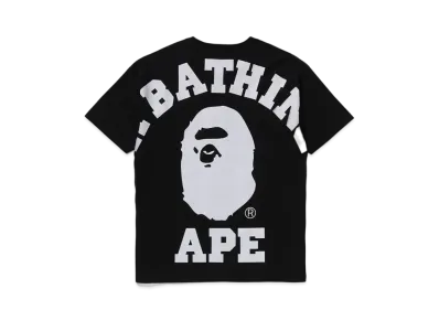 A BATHING APE Big College Tee L "Black"