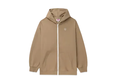 A BATHING APE Oversized Hoodie Jacket "Beige"