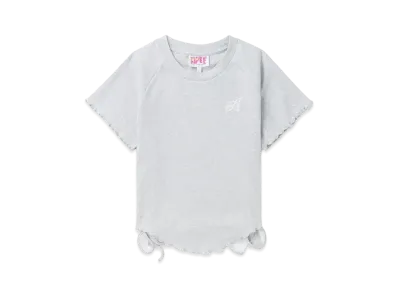A BATHING APE Self Tie Raglan Top "Gray"