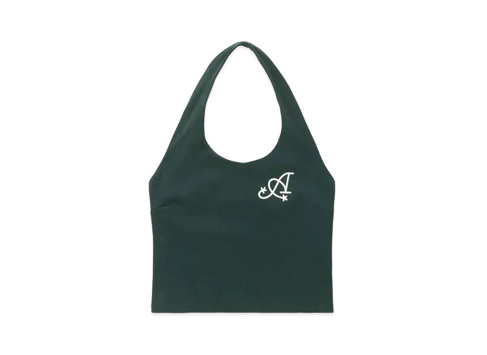 A BATHING APE Halterneck Tank Top "Green"