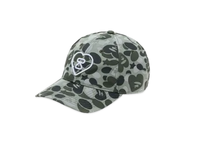 A BATHING APE Camouflage Cap "Green"