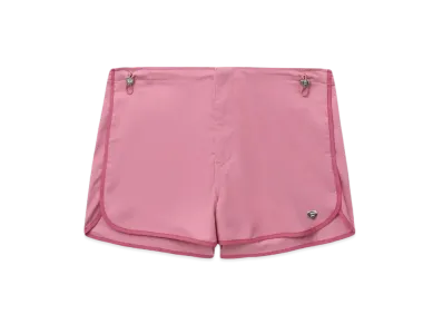 A BATHING APE Washed Low Rise Drawstring Fastening Track Shorts "Pink"