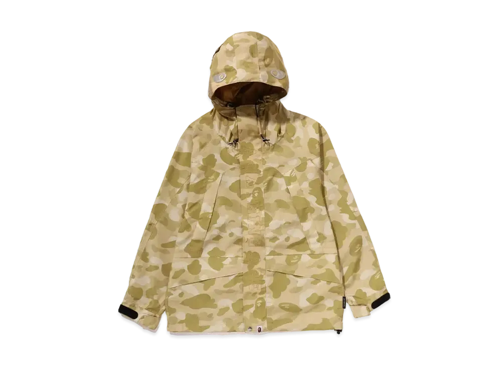 A BATHING APE Shark Snowboard Jacket "Yellow"