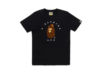 A BATHING APE Lisa On Ape Head Tee "Black"