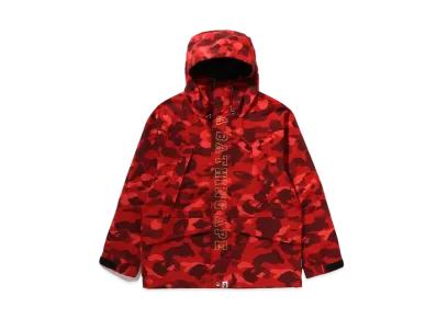 A BATHING APE Snowboard Jacket "Red"