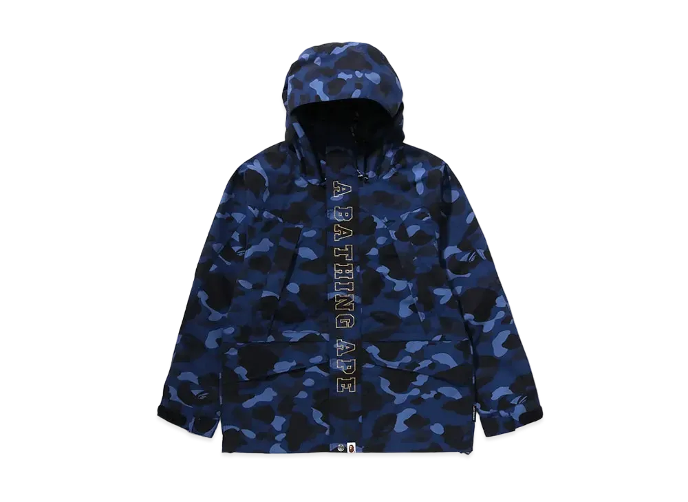 A BATHING APE Snowboard Jacket "Navy"