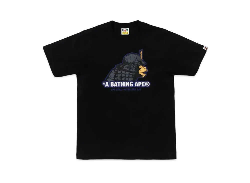 A BATHING APE Samurai Tee "Black"