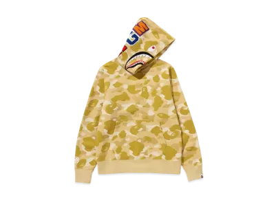 A BATHING APE Shark Pullover Hoodie "Yellow"