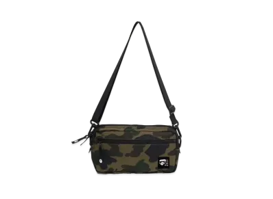 A BATHING APE 1st Camo Cordura Mini Shoulder Bag "Green"