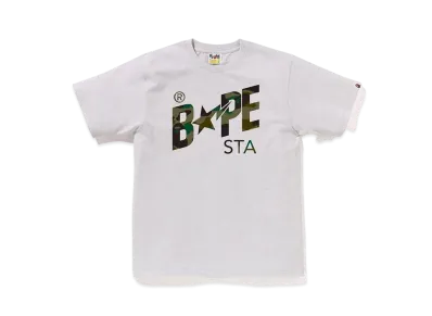 A BATHING APE 1st Camo Bape Sta Tee "Gray/Green"