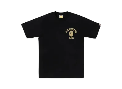 A BATHING APE 1st Camo College Ats Tee "Black"