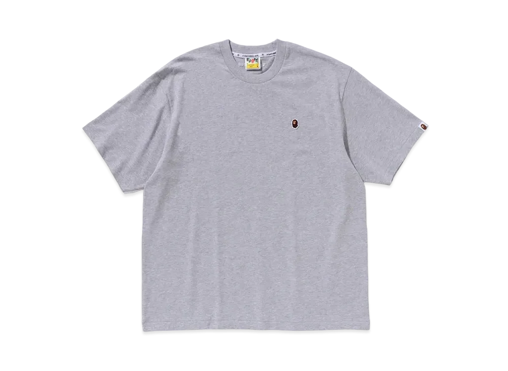 A BATHING APE One Point Relaxed Fit Tee "Gray"