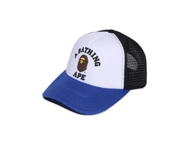 A BATHING APE College Mesh Cap "Black"