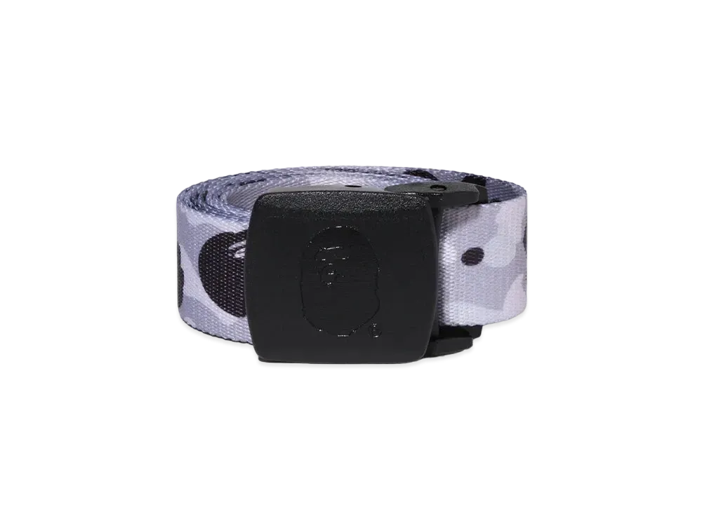 A BATHING APE 1st Camo GI Belt "Gray"