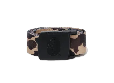 A BATHING APE 1st Camo GI Belt "Yellow"
