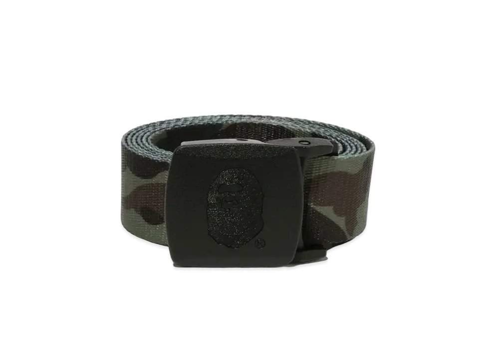 A BATHING APE 1st Camo GI Belt "Green"