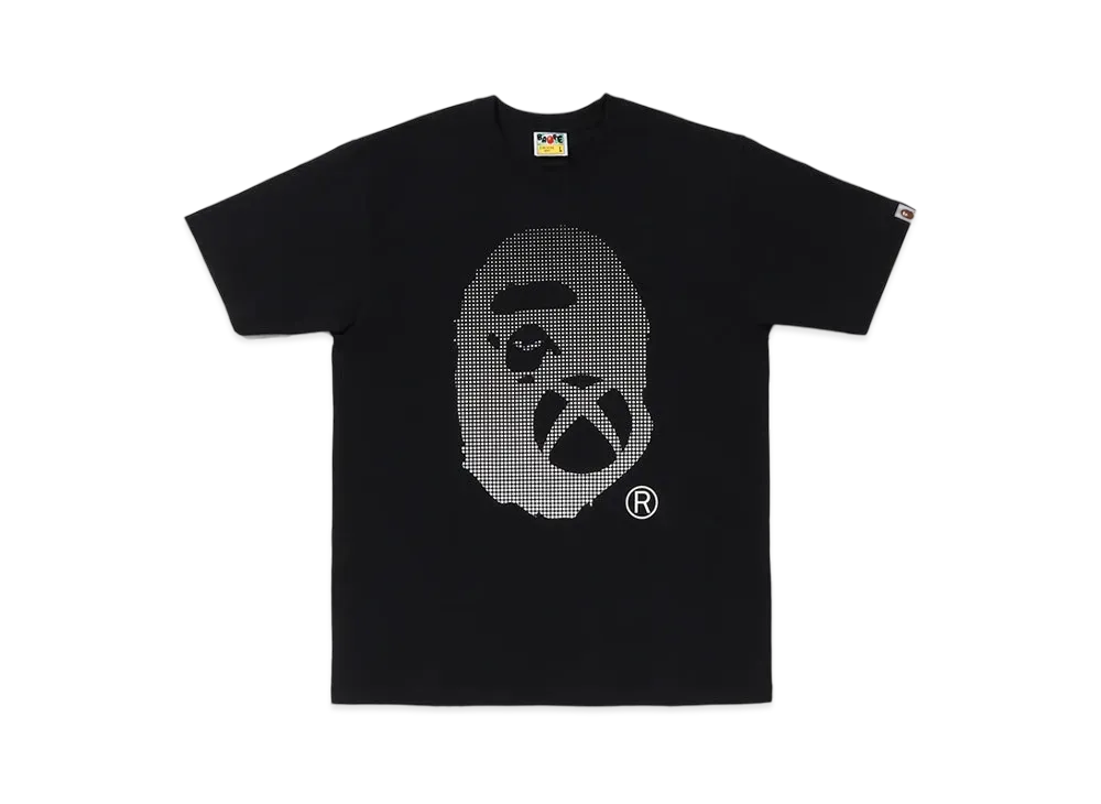 A BATHING APE x XBOX Ape Head Tee #1 "Black"