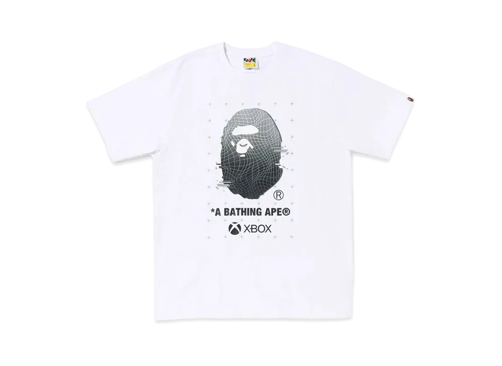 A BATHING APE x XBOX Ape Head Tee #2 "White"