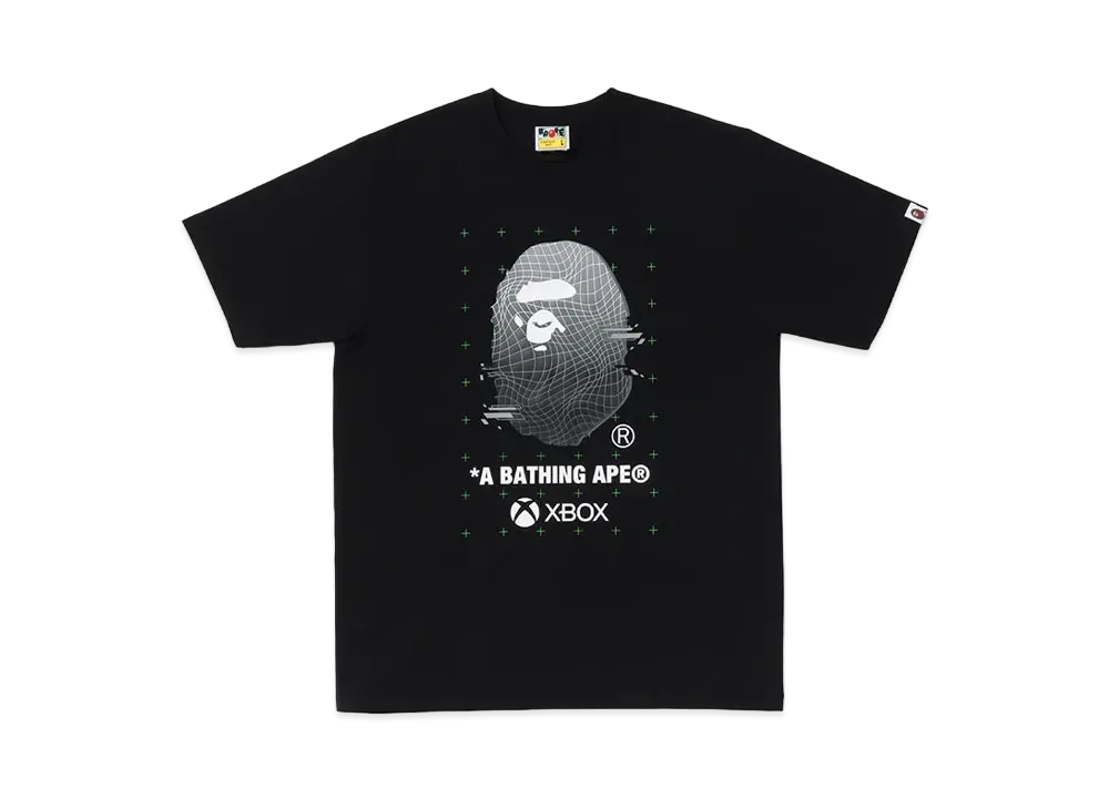 A BATHING APE x XBOX Ape Head Tee #2 "Black"